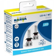 Výkonnostné LED ŽIAROVKY NARVA H7 x2 6500K