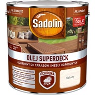 Sadolin Superdeck olej na drevo bielený 2,5L