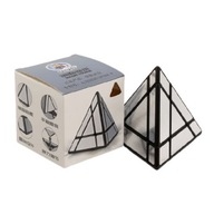 Zrkadlová kocka PYRAMINX + podstavec Rubikovej kocky, profesionálne puzzle