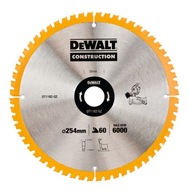 DeWALT Drevená čepeľ 254x30mm 60 zubov DT1182