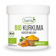 Bio kurkuma mletý koreň Bio korenie kurkumín 250g NatVita