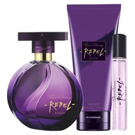 AVON Dámska sada Far Away Rebel Parfumes 3v1 Parfum balzam