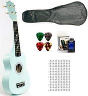 SOPRANOVÁ UKULELE + Púzdro + TUNER + TRUBIČKY + STOL