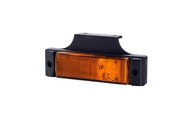 Obrysová lampa s reflektorom, oranžová LD 128