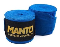 MANTO DEFEND V2 boxerské obväzy modré 4 m