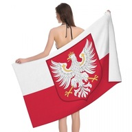 TOWEL vlajka Poľského kráľovstva priedušná mikro