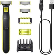 Holiaci strojček Philips OneBlade Razor Trimmer 3 čepieľky 2 čelo 1 telo