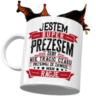 Darčekový SUPER PREZIDENTSKÝ HRNČEK pre PREZIDENTA