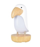 Lampa TUKAN biela lampa Toucan Bird prenosná usb