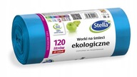 EKOLOGICKÉ vrecia na odpad 120L, 25 ks, modré