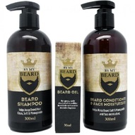 Šampón By My Beard 300 ml + kondicionér 200 ml + olej