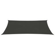 vidaXL Shade Sail 160 g/m² Antracit 3x6 m HDPE