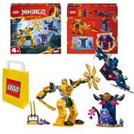 LEGO Ninjago Pohyblivý bojový robot Arina 71804 Bojovník s vlčími maskami