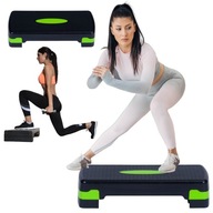 Fitness stepper na cvičenie aerobiku, 2 kroky, platforma fitness steppera