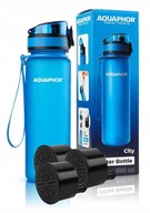 FĽAŠOVÝ FILTER AQUAPHOR CITY BLUE FĽAŠA + 3 NÁPLŇKY