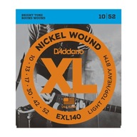 D'Addario EXL140 pre elektrickú gitaru 10-52