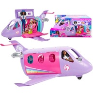 BARBIE AIR DOBRODRUŽNÉ LETADLO VOZIDLO PRE BÁBIKY + PRÍSLUŠENSTVO PRE BÁBIKU PILOTA