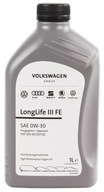 MOTOROVÝ OLEJ VOLKSWAGEN LONGLIFE III 0W-30 1L