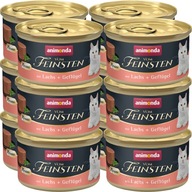 Animonda Feinsten Mousse SET 12x85g Losos + Hydina