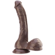 VEĽKÝ DILDO 24 cm SEX PENIS SO SEMENNÍKMI NA PRÍSAVKU