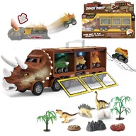 WOOPIE Dinosaur Truck s odpaľovacím zariadením a Autíčkami 15 ks.