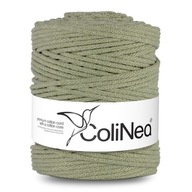 Colinea String sa preplietla pre makramu 100% bavlnu, 5 mm 200 m, Olive