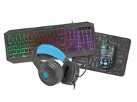 Set Fury Keyboard Mouse Headphone Pad