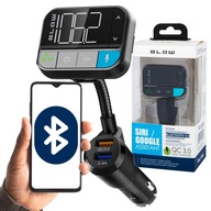 FM VYSIELAČ BLUETOOTH 5.0 SD QC 3xUSB SIRI/GOOGLE HANDS-FREE