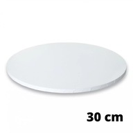 MASONIT podstavec na tortu 30 cm Biela MDF