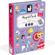 Magnetické puzzle Princezny Magnetibook Janod