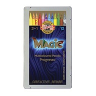 Pastelky KIN PROGRESSO MAGIC 12