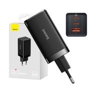 3x USB NABÍJAČKA USB-C 65W PD3.0 QC4.0 5A - BASEUS