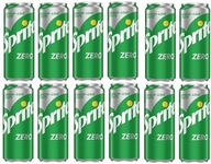 12x 330ml SPRITE ZERO sýtený nápoj bez cukru