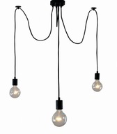 ZÁVESNÉ stropné svietidlo spider luster Loft E27 LED