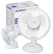 STOLNÝ VENTILÁTOR OSCILATION COMPACT BOMANN VL