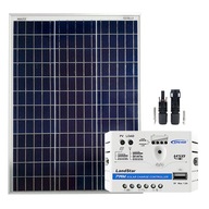 SOLÁRNY PANEL SOLAR BATÉRIA 50W 12V USB