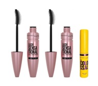 2x riasenka Maybelline Lash Sensational Very Black + ZDARMA