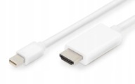 Kábel Mini DisplayPort 1.2 - HDMI 2.0 4K 60Hz 2m