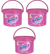 Vanish OxiAction ColourSafe Odstraňovač škvŕn 3 X 2,7 kg