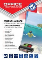 HRUBÁ LAMINOVACIA FÓLIA A5 100 MIC / 100 KS