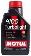 MOTUL OIL 10W40 1L 4100 TURBOLIGHT / 22