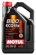 5W30 8100 ECO LITE 5 MOTUL OLEJ 5W30 5L 8100 ECO LITE SP / GM DEXOS1 GEN3