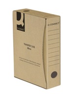 Archívna krabica, kartón A4 / 80mm šedá