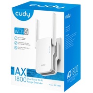 Cudy RE1800 WiFi-6 AX1800 MESH GIGABIT LAN zosilňovač RÝCHLY EFEKTÍVNY DOMOV