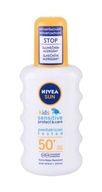 Nivea Detský sprej na opaľovanie na opaľovanie SPF50+ Telový prípravok na opaľovanie 200 ml