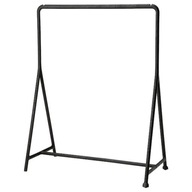 IKEA TURBO Stojan na šaty ČIERNA 117x59 cm