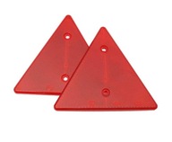 Reflexný trojuholník červený 156 x 136 mm 1 ks