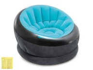 Moderné nafukovacie kreslo Pouffe Matrac Intex 68582 Blue