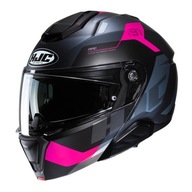 Moto prilba HJC I91 CARST BLACK/PINK čierna ružová ZADARMO