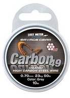 Savage Gear Carbon49 kábel 0,70mm 23kg 10m (54897)